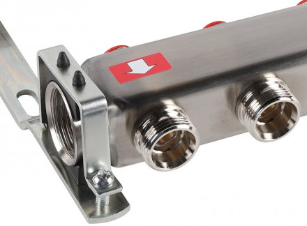 Для отопления Rommer 1&quot;/3/4&quot;x12 с запорными клапанами (RMS-3200-000012)