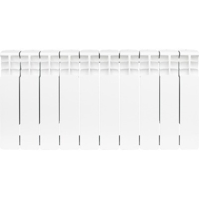 Биметаллический радиатор STOUT SPACE 350 10 секций (SRB-0310-035010)