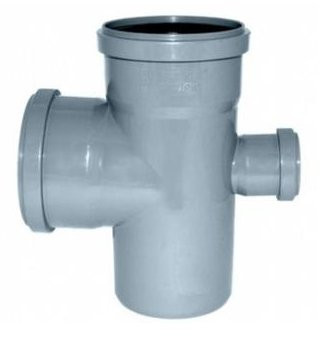 Крестовина канализационная Политэк 110-110-50 угол 90