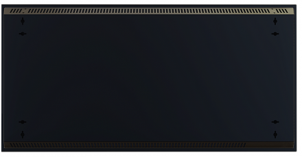 Отопительная панель STOUT BLACK STONE SCT 120*60 черный гранит / черный корпус