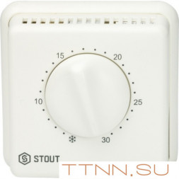 Комнатный проводной термостат Stout BELUX TI-N с переключателем зима/лето
