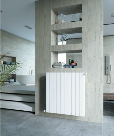 Алюминиевый радиатор STOUT Sebino 1800 4 секции (RAL 9010)