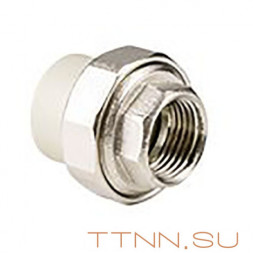 Муфта РосТурПласт комб. разъемная (американка), внутр. резьба 50х1 1/2&quot; арт.15805