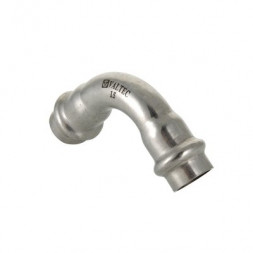 Угольник из нержавеющей стали 90 градусов внутренний/внутренний Valtec 22 х22