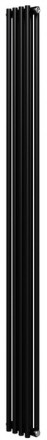 Стальной трубчатый радиатор 2-колончатый Royal Thermo Shift R22 C2180 - 04 секц. RAL9005m, боковое 1/2