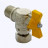 Кран шаровый Itap 1/2&quot; угловой с накидной гайкой для газа (бабочка) (ART 062)