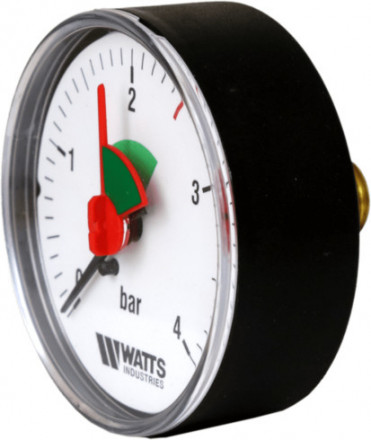 Манометр аксиальный Watts F+R101(MHA) 63/4x3/8&quot;