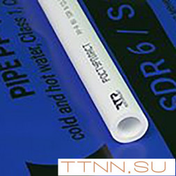 Труба РосТурПласт PN20, SDR6 (горячая и холодная вода) 40х2000 мм белая арт.14146