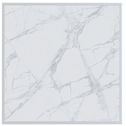 Отопительная панель STOUT WHITE STONE SCT 60*60 белый гранит / белый корпус