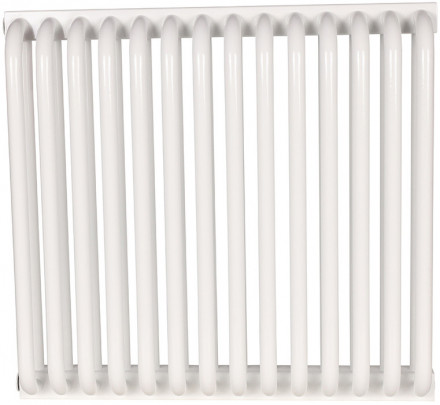 Стальной трубчатый радиатор 2-колончатый Rommer RST 2050/14 боковое подключение RAL9016