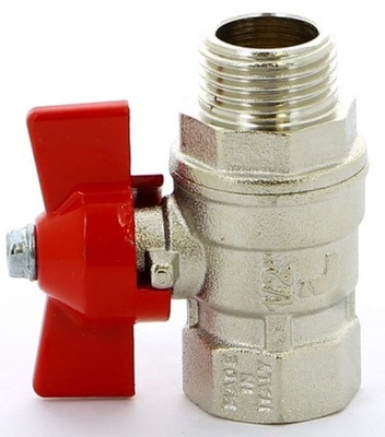 Шаровый кран Itap стандартный проход (бабочка) (ART 119 &quot;Vienna&quot;) 1&quot;