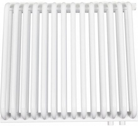 Стальной трубчатый радиатор 2-колончатый Rommer RST 2050/14 нижнее правое подключение RAL9016