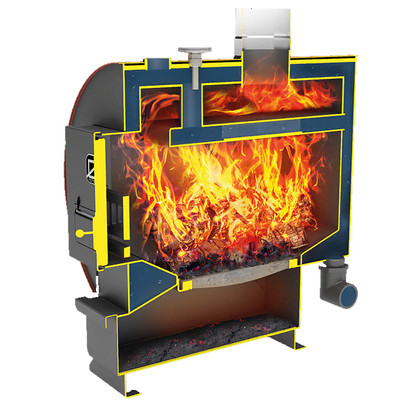 Твердотопливный котел Теплодар УЮТ-20