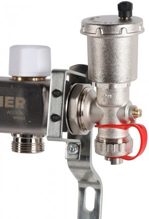 Для отопления Rommer 1&quot;/3/4&quot;x2 с запорными клапанами (RMS-3210-000002)