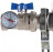 Для отопления Rommer 1&quot;/3/4&quot;x2 с запорными клапанами (RMS-3210-000002)