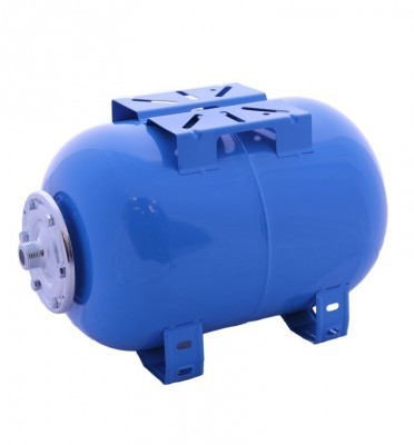 Расширительный бак VALTEC Бак расширительный для ГВС и ХВС горизонтальный 24л. СИНИЙ