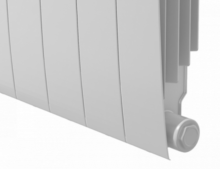 Биметаллический радиатор Royal Thermo BiLiner 500 Bianco Traffico 12 секц.