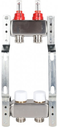 Для отопления Rommer 1&quot;/3/4&quot;x2 с расходомерами (RMS-1200-000002)