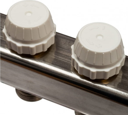 Коллектор с запорными клапанами STOUT SMS-0927-000004