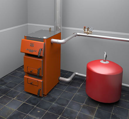 Твердотопливный котел Теплодар КУППЕР ПРО-42 (2.0)