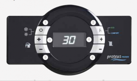 Настенный газовый котел ECA PROTEUS PREMIX 35 HCH NG