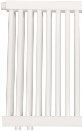 Стальной трубчатый радиатор 2-колончатый Rommer RST 2050/18 нижнее правое подключение RAL9016