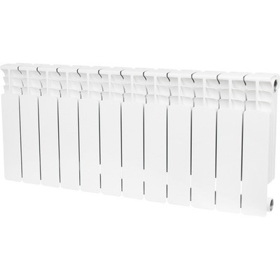 Биметаллический радиатор STOUT SPACE 350 12 секций (SRB-0310-035012)